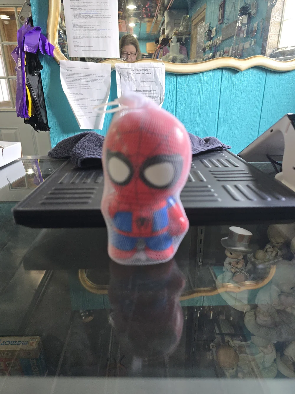 Red and Blue Spiderman Hero Squishy Toy - Kids Action Figure